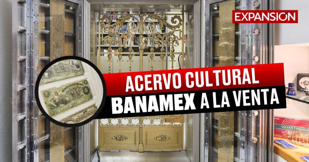 This is the historical archive of Banamex that Citigroup puts up for sale