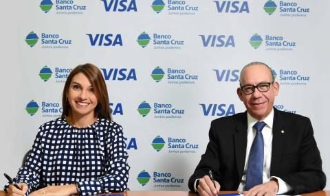 Visa and Banco Santa Cruz will work on digital payment innovations