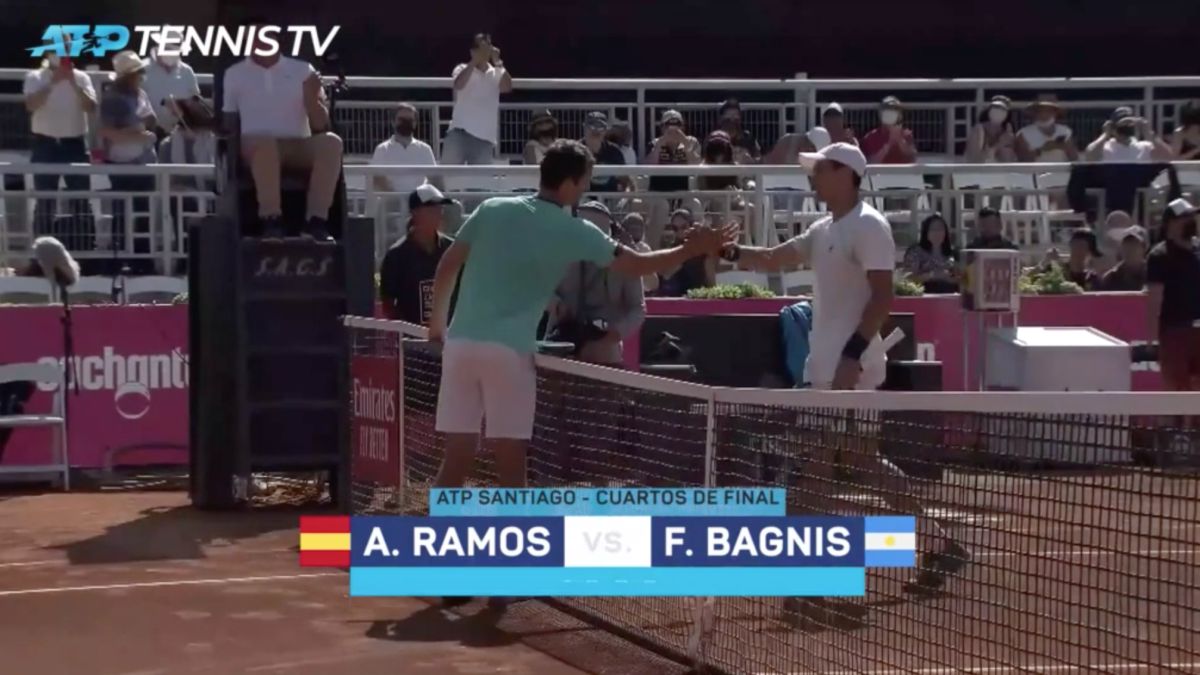 Albert Ramos defeats Bagnis and gets into the semifinals