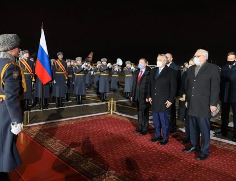 Alberto Fernández arrived in Moscow and will meet with Vladimir Putin tomorrow