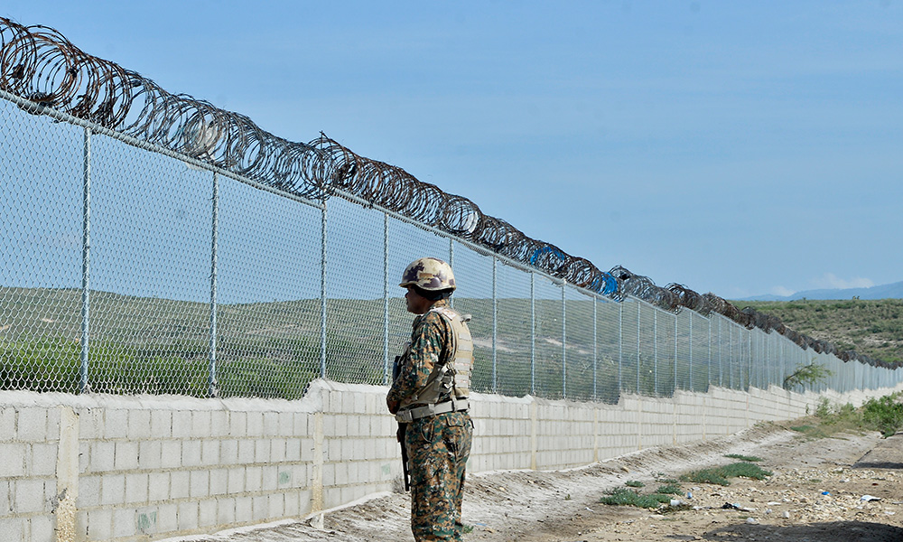 Almost a year after the promise, the perimeter fence will begin