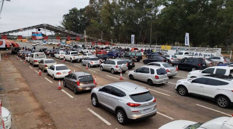 Autodromo, the only vaccination center open today