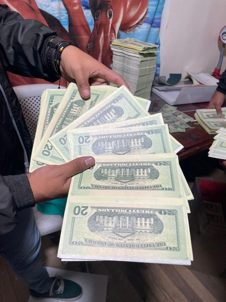 Band that printed fake money in Loja was arrested