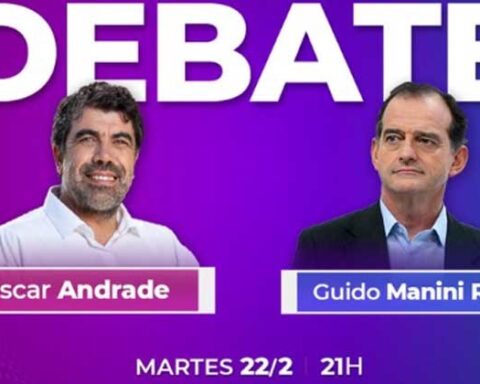 Channel 5 decides not to broadcast the debate between Andrade and Manini and will broadcast it TV-Ciudad