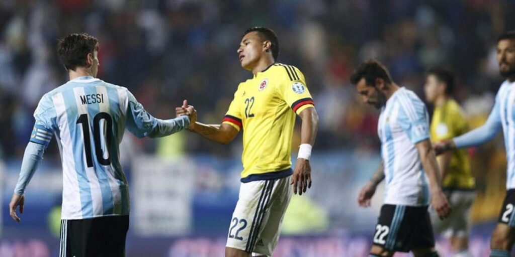 Colombia, to the limit in its visit to Argentina