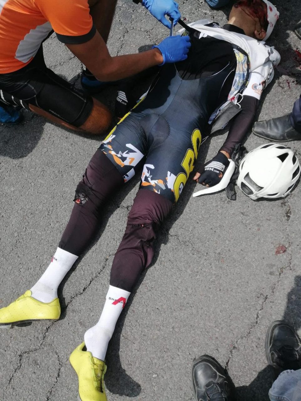 Cyclist run over on the Ruta Viva was preparing for a championship