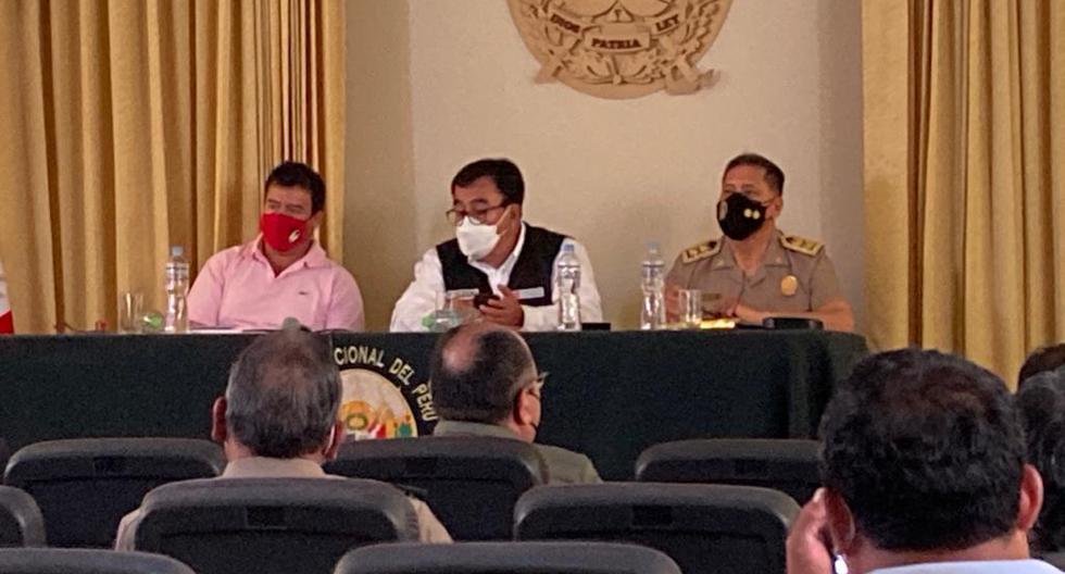 Deputy Minister of the Interior establishes plan against insecurity in Arequipa