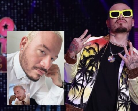 "Do we look alike?"  :J Balvin (the original) promotes his double of "Yo me llamo"