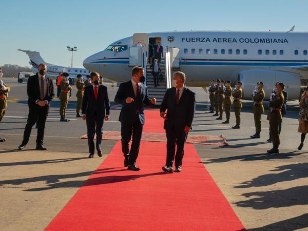 Duque begins tour of Europe: the agenda of his first stop