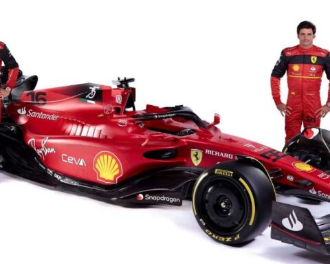 Ferrari presented the new single-seater F1-75 of Leclerc and Sainz