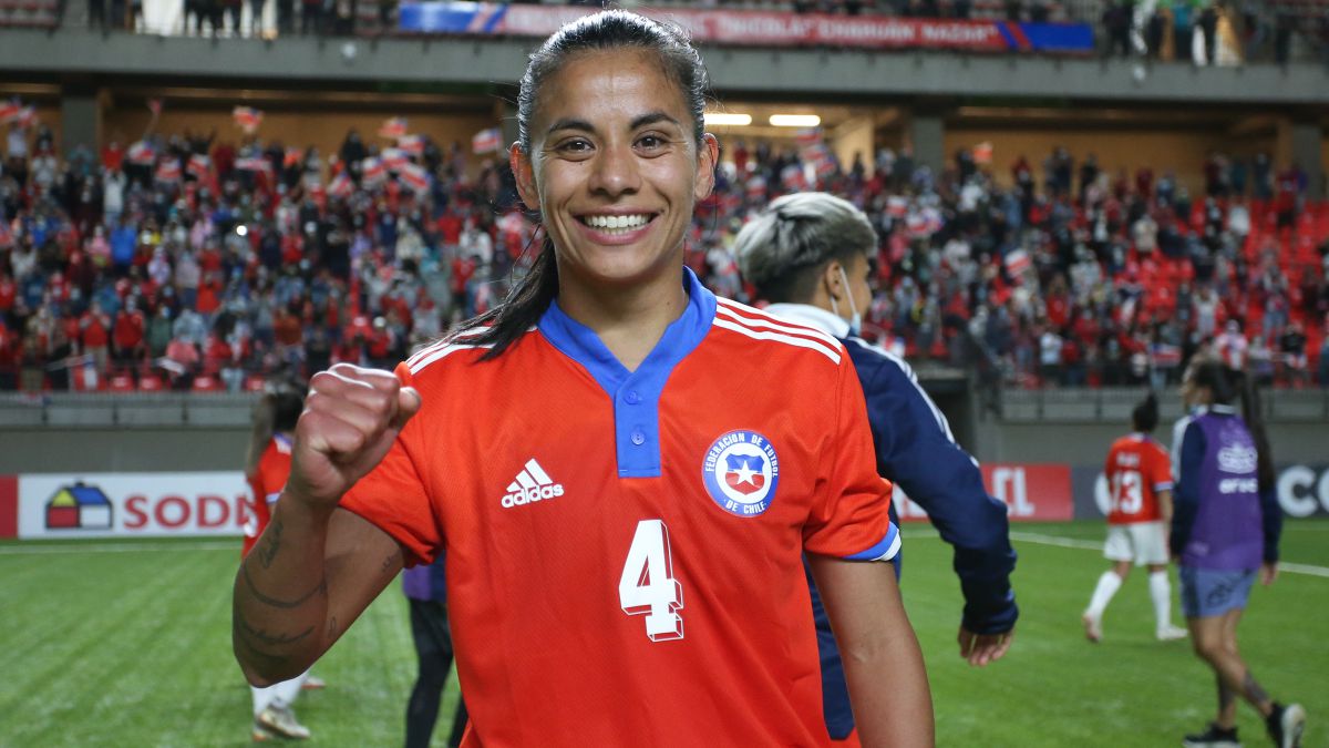 Francisca Lara con Chile.