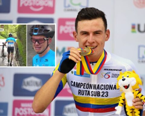 From crying in the Youth Cycling World Cup to being National Champion: the revenge of Germán Darío Gómez