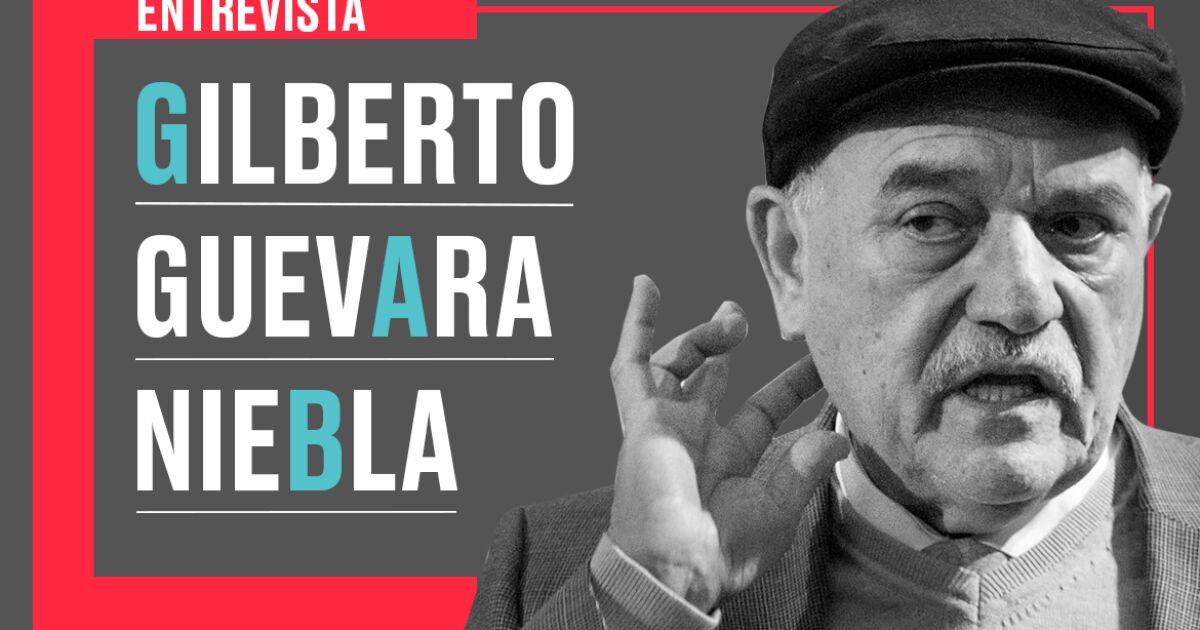 Gilberto Guevara Niebla: "There is no educational project in this administration"