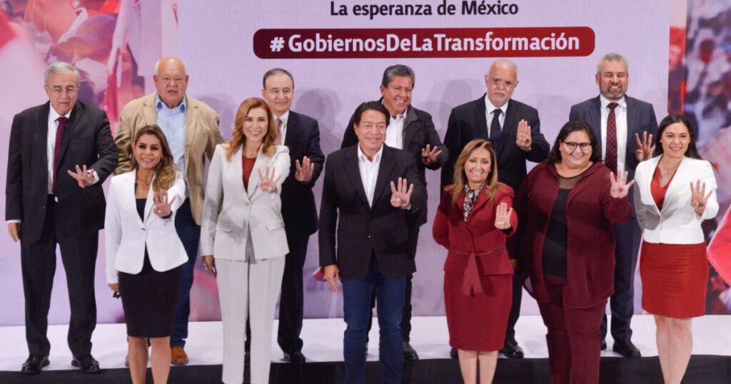 Governors of Morena close ranks in defense of AMLO