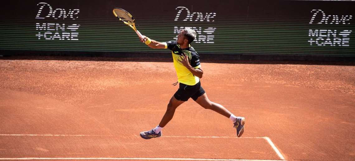 Hugo Dellien was eliminated in singles from the Chilean Open