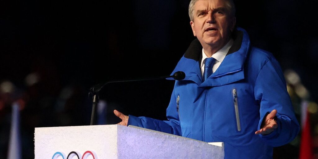 IOC condemns "violation of the Olympic truce" after Russia invades Ukraine