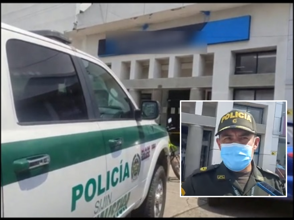 In Ibagué: without weapons and with shouts they would have robbed a bank, but the employees denounce they were held at gunpoint