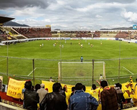 Afuera del estadio del club de Sangolquí se colocará un punto de recolección de donaciones.