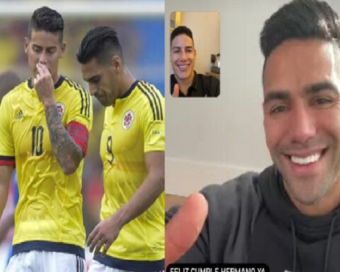 James congratulated the 'Tiger' on his birthday and clears up rumors of an alleged fight with Falcao