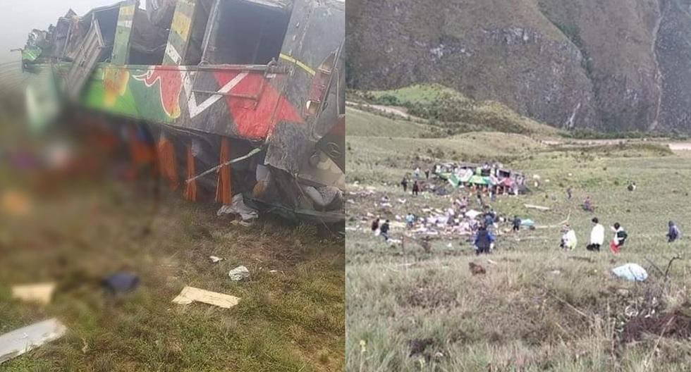 La Libertad: 20 dead after a bus fell into a deep abyss (VIDEO)