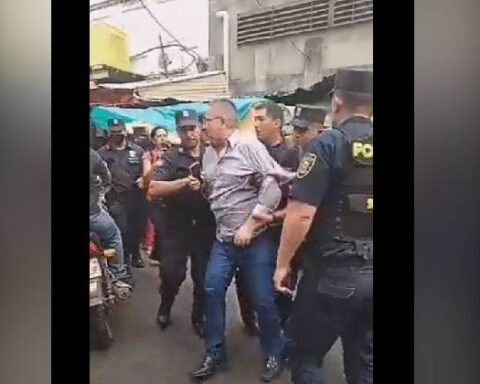 Leonardo Ojeda arrested after beating the director of Mercado 4