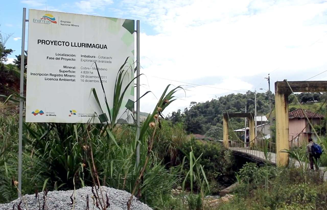 Proyecto. En 2015 comenzó la fase de exploración en Llurimagua, entre la Empresa Nacional Minera de Ecuador y Codelco de Chile.