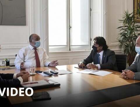 Manzur received Sáenz and guaranteed "coordinated work" to carry out works in Salta