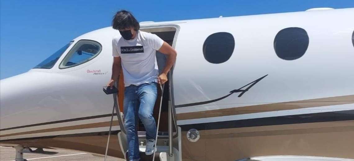Marcelo Martins arrived in Paraguay to join Cerro Porteño