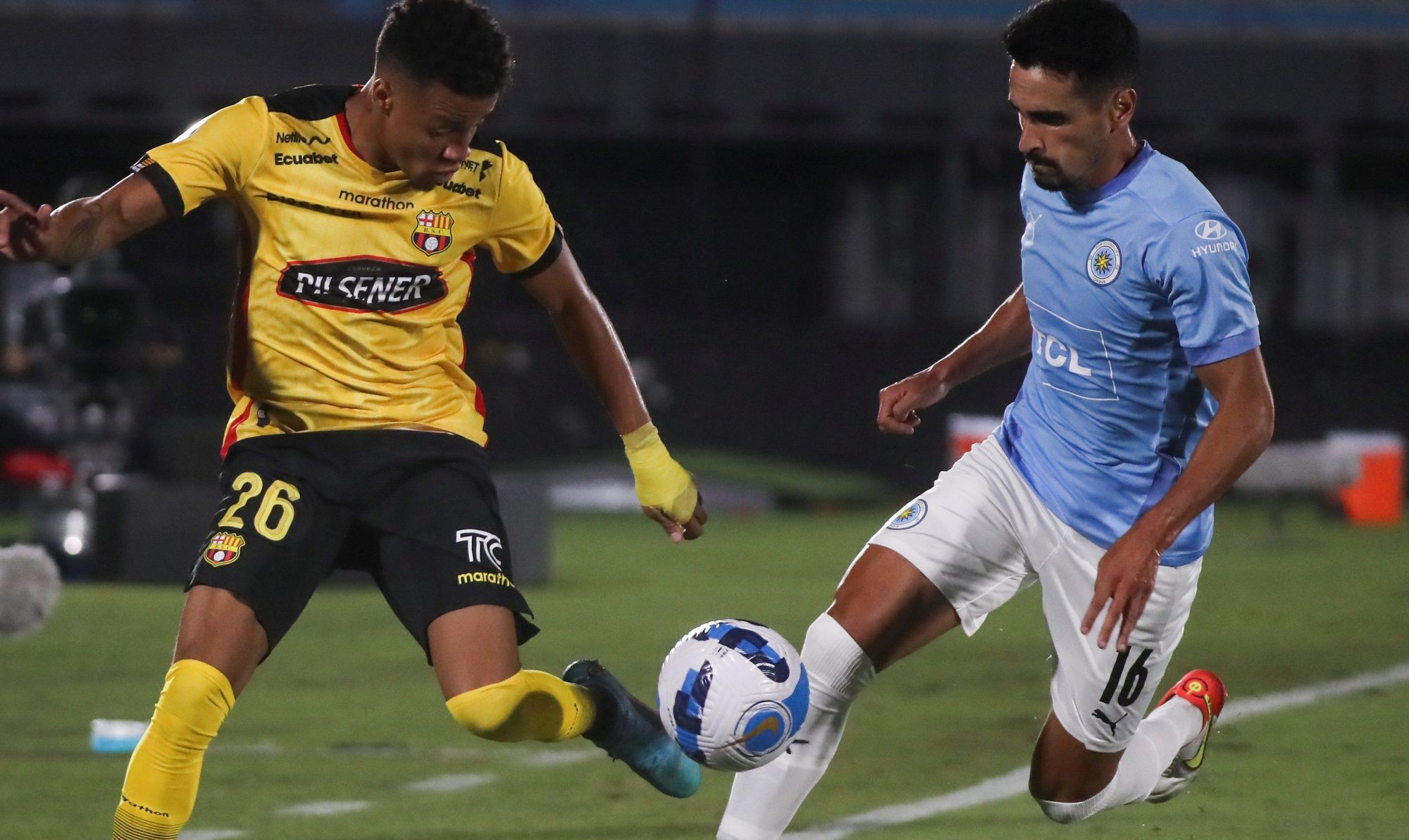 Montevideo City and Barcelona debut with a draw in the Copa Libertadores