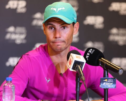 Rafa Nadal en Acapulco.