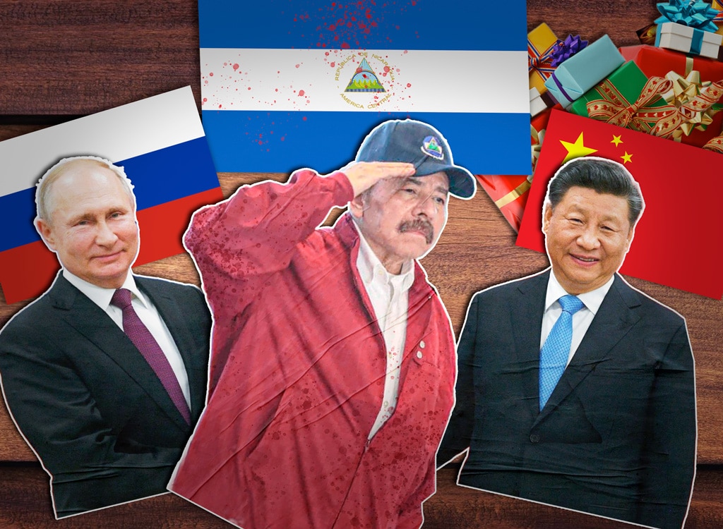 Nicaragua sells less than 0.7% of exports to China and Russia