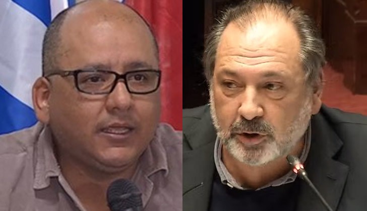 Olivera says that the government uses money from Uruguayans for the campaign and Gandini replies that the scoundrels want to dirty