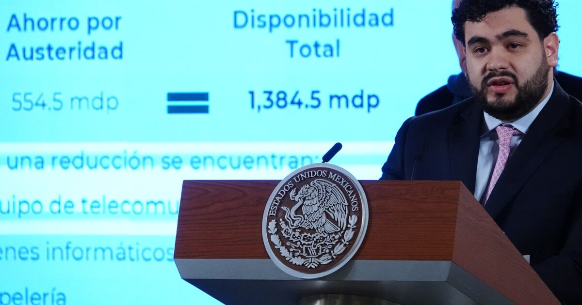 Pablo de Botton advances as in charge of public spending in the Treasury