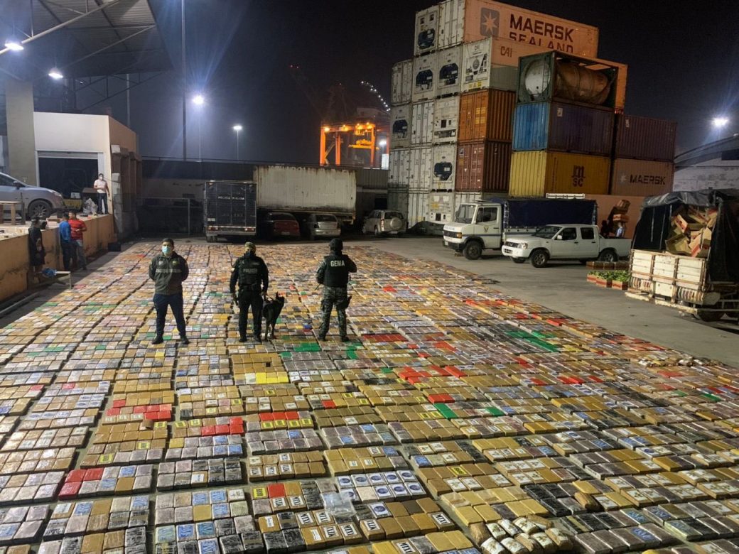 Police seize almost 7 tons of drugs in Guayaquil