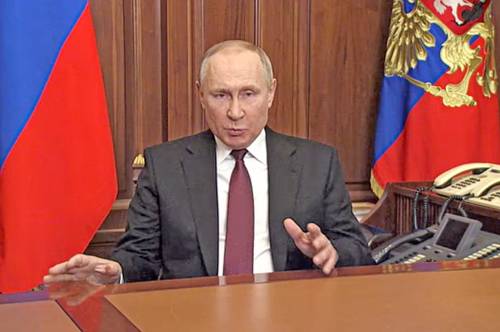 Putin launches offensive in Donbas