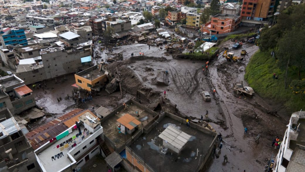 Quito has more streams at risk in addition to the flood