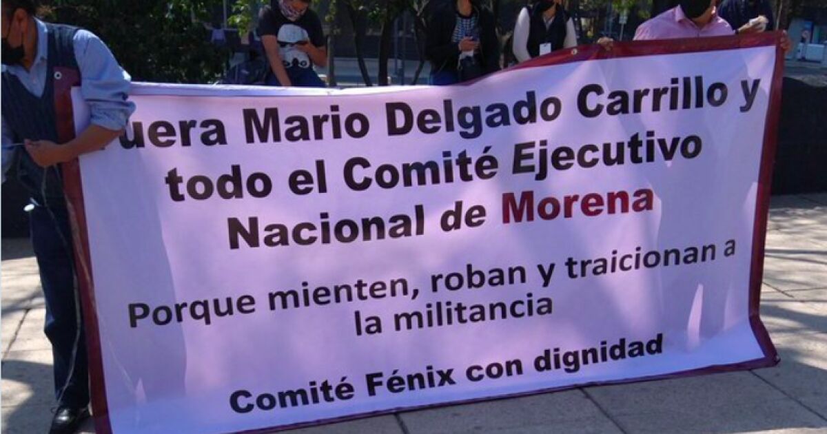 Rebellion in Morena: "the wronged" they ask to rescue the party