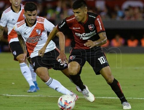 River, in a burst, beat Newell's in Rosario