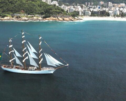 Sailboats from 7 countries participate in an open event this Sunday in Rio