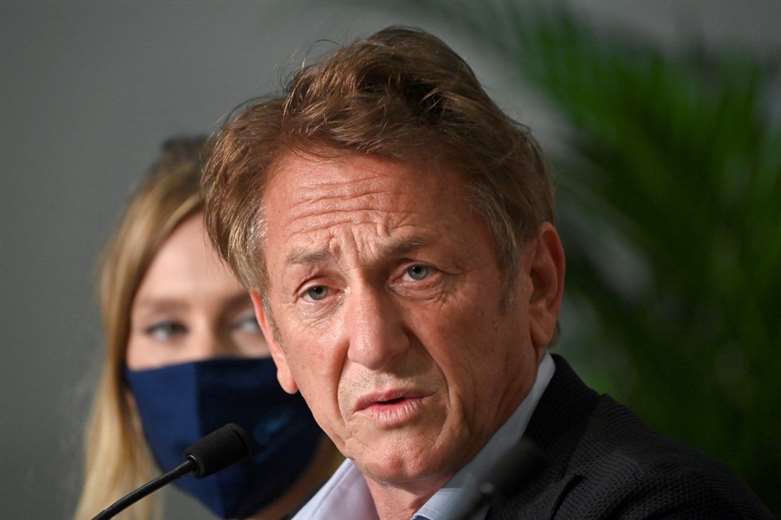 Sean Penn is in Ukraine filming a documentary about the Russian invasion