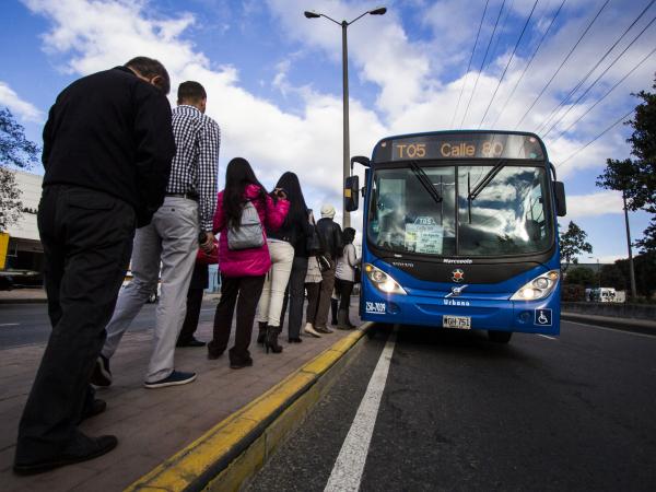 Sitp bus drivers protest for better working conditions