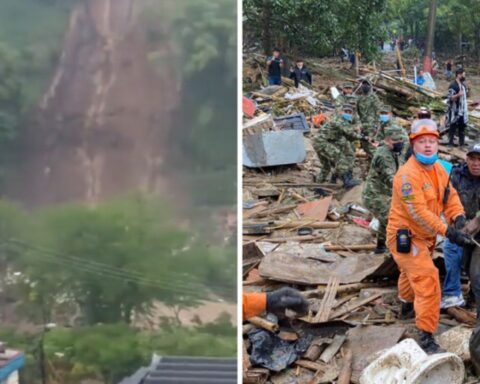 Dosquebradas derrumbe en montña Avenida del Río