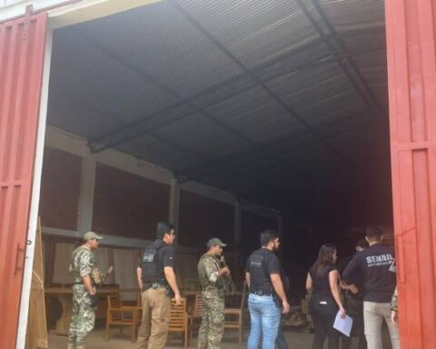 Spain Connection: they carry out raids on a warehouse and sawmill in Caaguazú