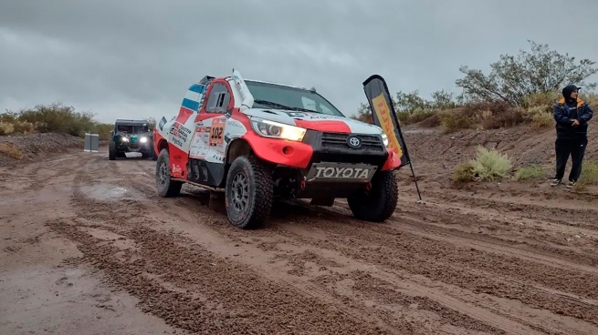 Stage 6 showed the toughest of the "south american dakar" at its entrance to Río Negro