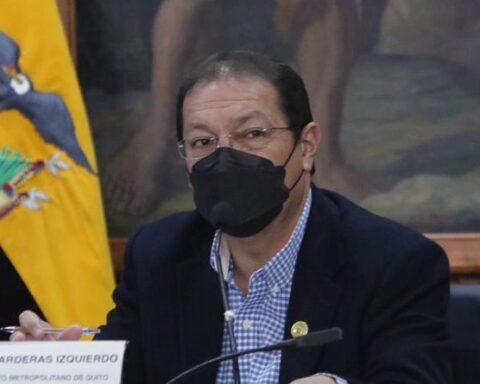 PERSONAJE. Santiago Guarderas es alcalde de Quito desde septiembre de 2021, tras la remoción de Jorge Yunda.