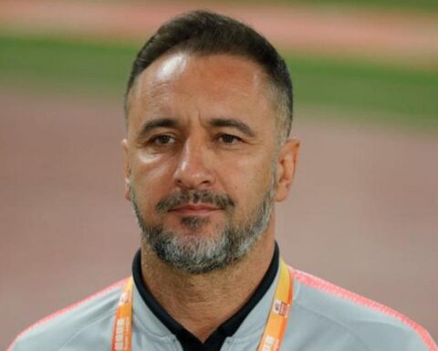 The Portuguese Vítor Pereira, new coach of Corinthians