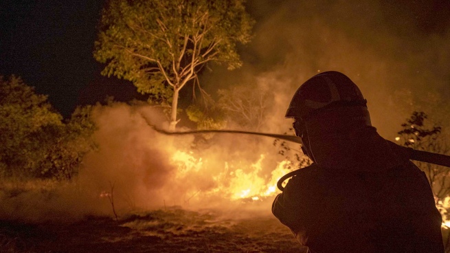 The President arrived in Corrientes to tour the burned areas