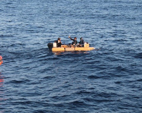 The US Coast Guard repatriates 28 Cuban rafters intercepted in Key West