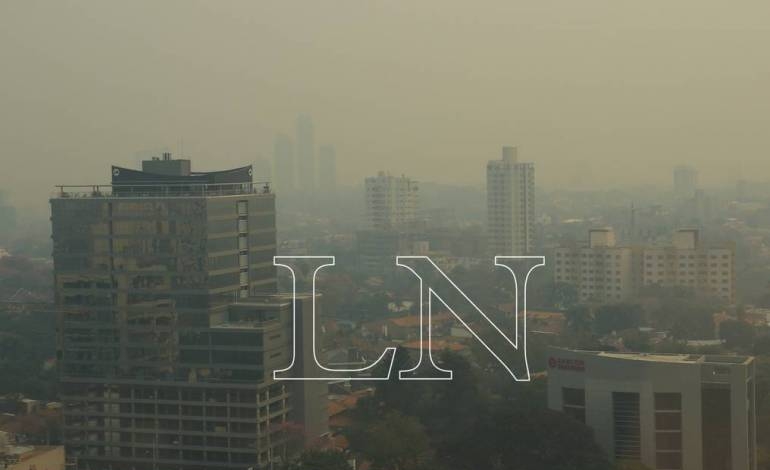 The air quality in Paraguay is "unhealthy" due to fires