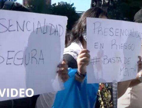 The educational community demands urgent works in a school of Constitución